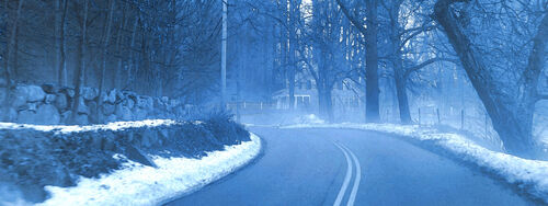 blue road, 