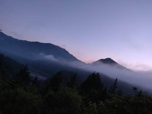 Mist Over Washington Mountains, Mist Over Washington Mountains