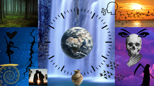 Befriending Death, This image was inspired by my pell/poem Befriending Death....